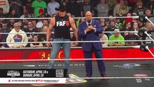 Oba Femi again LEVELS Brock Lesnar Raw highlights, March 23, 2026