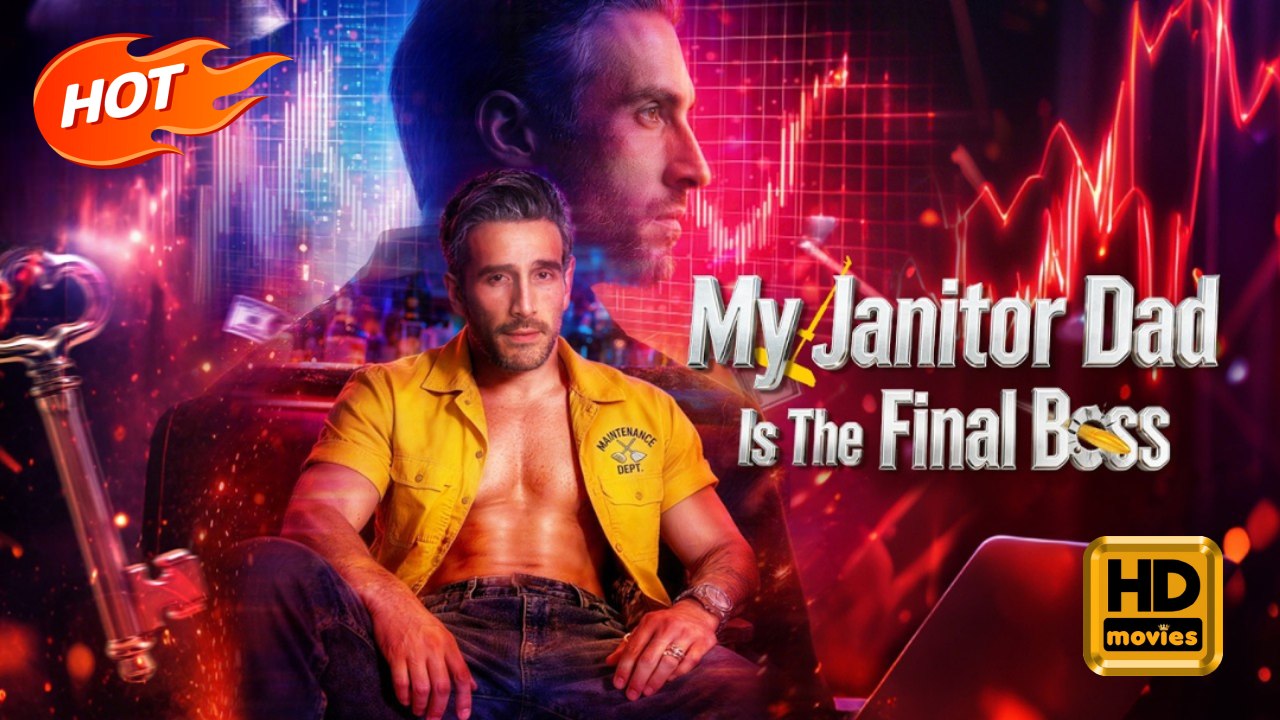 My Janitor Dad Is The Final Boss | Full Movie HD - Drama Comeback Story Modern Classic Feel-Good Father-and-Son Mid-Life-Crisis USA Villa Banquet Campus Contemporary All Ages Billionaire Janitor