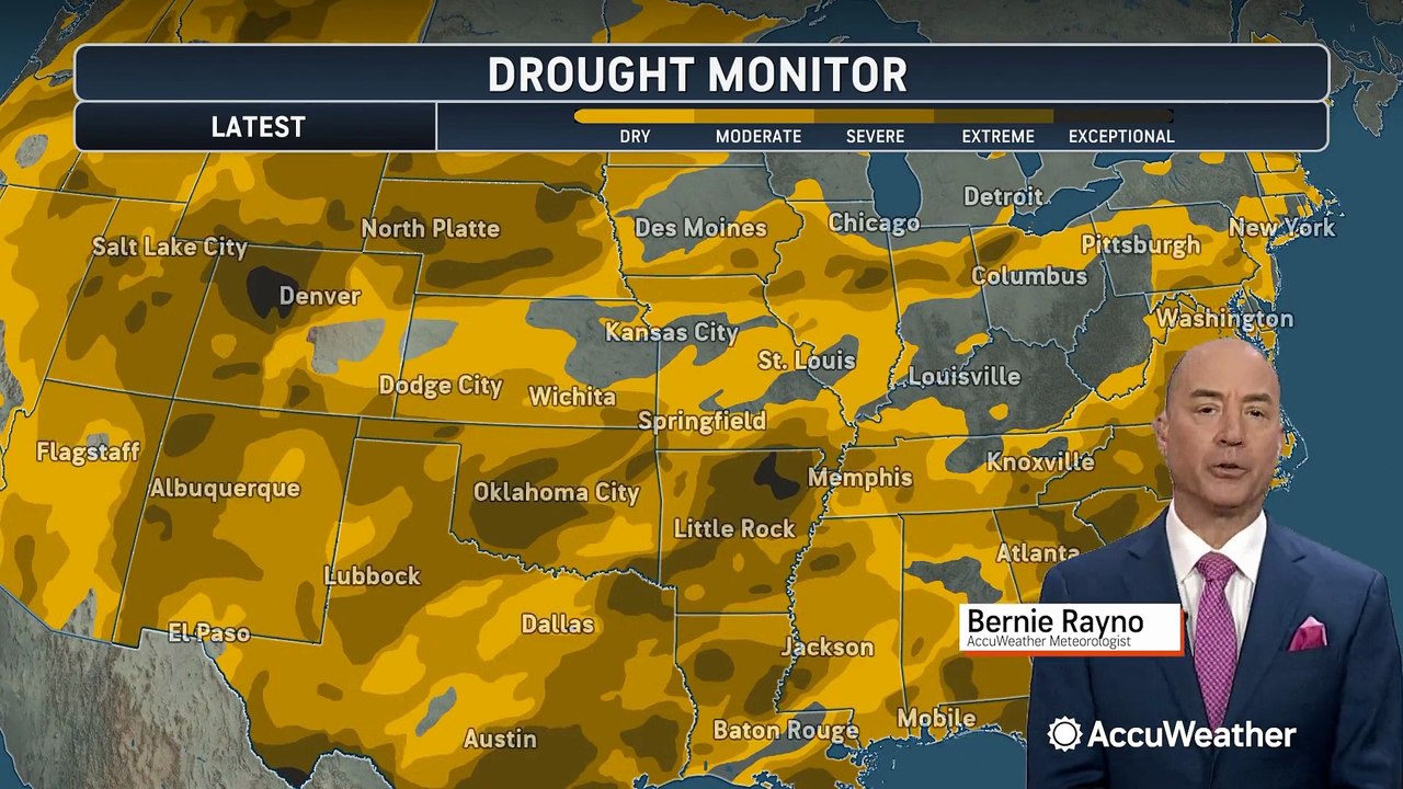 Rounds of rain and storms expected in the central US