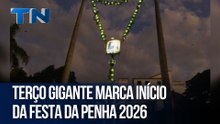 Terço Gigante marca início da Festa da Penha 2026