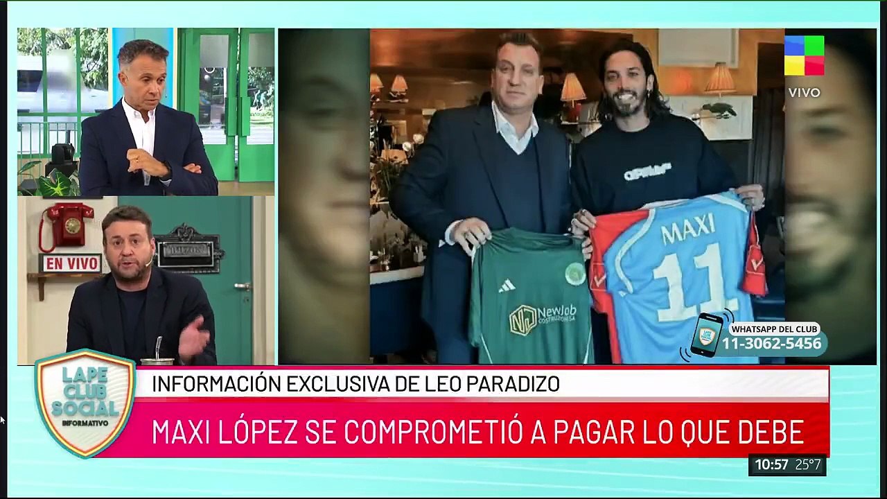 Cuál es la millonaria fortuna que Maxi López deberá pagarle al club suizo para terminar con el escándalo