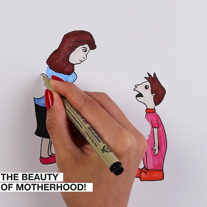 Motherhood where love begins and never ends! 😍🥰