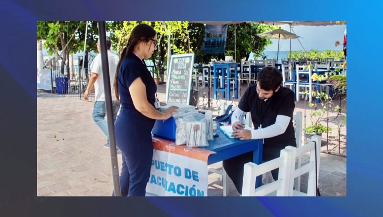Vallarta refuerza vacunación contra sarampión en playas | CPS Noticias Puerto Vallarta