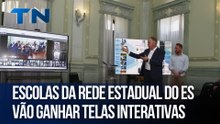 Escolas da rede estadual do ES vão ganhar telas interativas