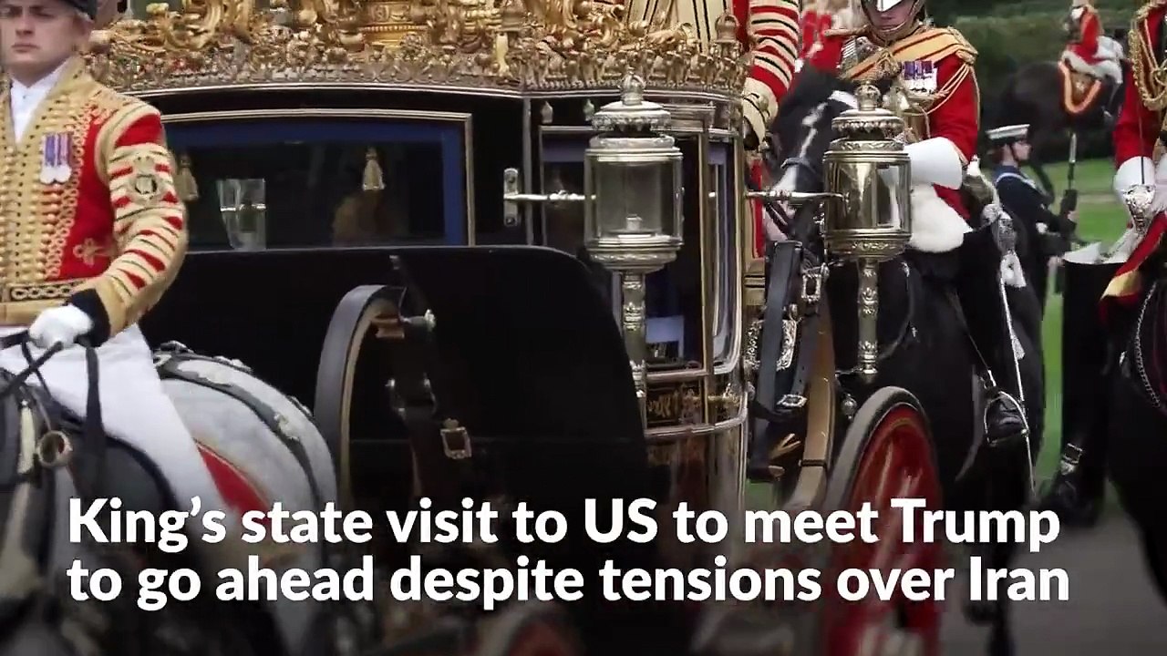King’s state visit to US to meet Trump to go ahead despite tensions over Iran