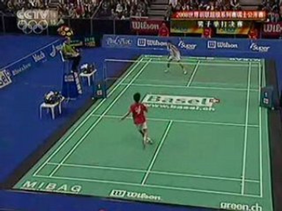 Badminton 2008 Suiss Open MS Final game 2 2/2