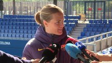 Las jugadoras del Barça desean que el Real Madrid femenino juegue en el Bernabéu