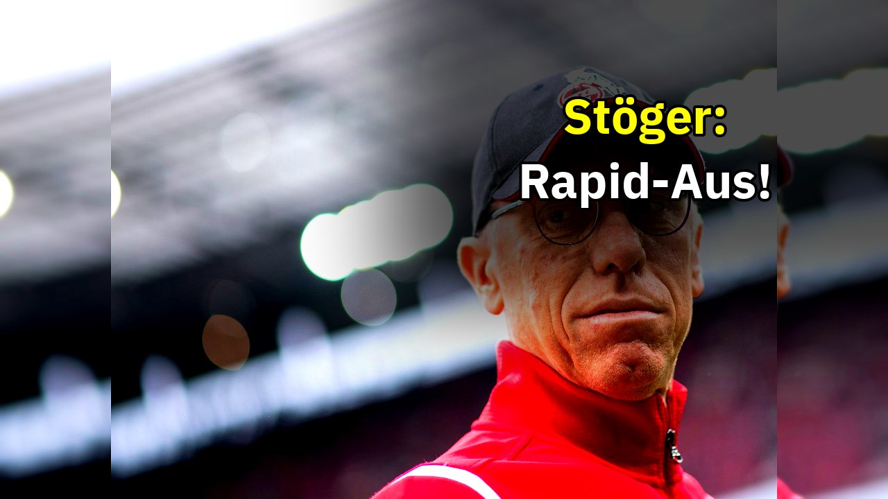 SK Rapid: Vertrag mit Ex-Trainer Peter Stöger offiziell aufgelöst | Rapid News