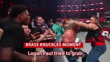 IShowSpeed shocks WWE crowd after knocking out LA Knight on RAW