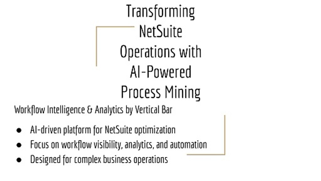NetSuite Process Mining with AI for Advanced Insights