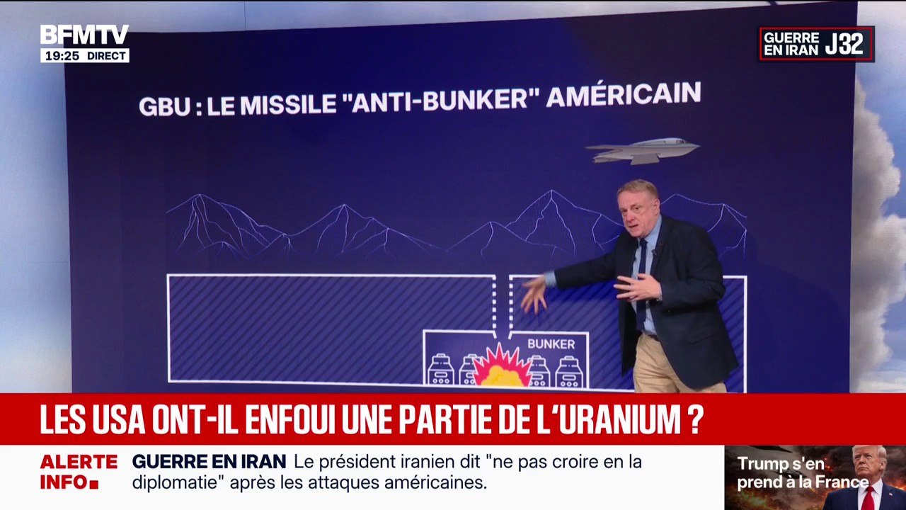 Iran: les États-Unis ont-ils enfoui une partie de l'uranium ?