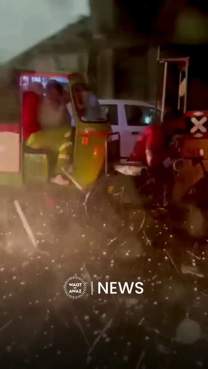 Lahore Hit by Heavy Rain & Hailstorm — Full Report | Waqt Ki Awaz | WKA News
