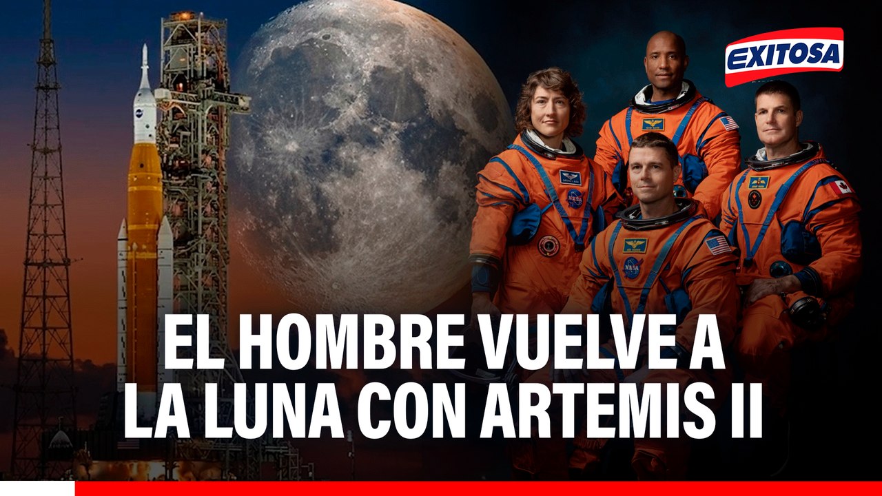 El hombre vuelve a la Luna tras medio siglo de espera con la misión Artemis II en la NASA