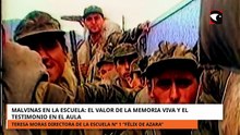Malvinas en la escuela, el valor de la memoria viva y el testimonio en el aula