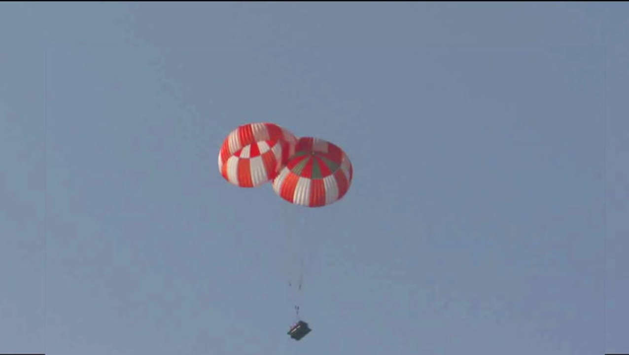 India Tests Main Parachutes For Gaganyaan Crew Module Mission