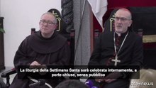 Pizzaballa: "Liturgia della Settimana Santa a porte chiuse con pochi"