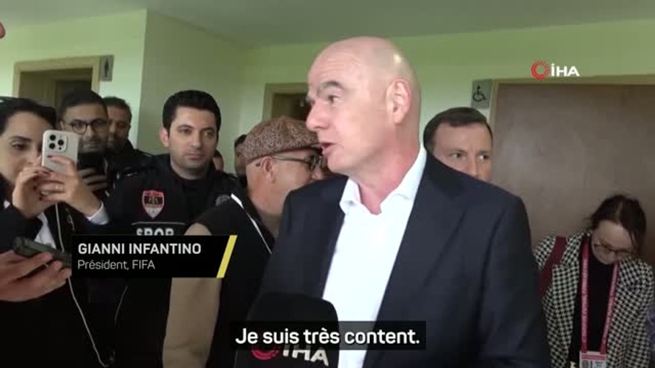 Interview - Infantino : "L’Iran sera à la Coupe du monde"