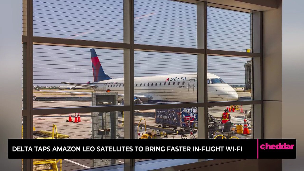 Delta Taps Amazon Leo Satellites to Bring Faster In-Flight Wi-Fi