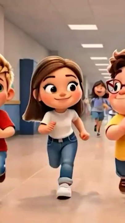 👉 🎒📚 Çizgi Film Çocuk | Okul Hikayesi 🏫 Bir Günün Hikayesi ✨ Eğitici Video🎬 5. Bölüm #shortsvideo