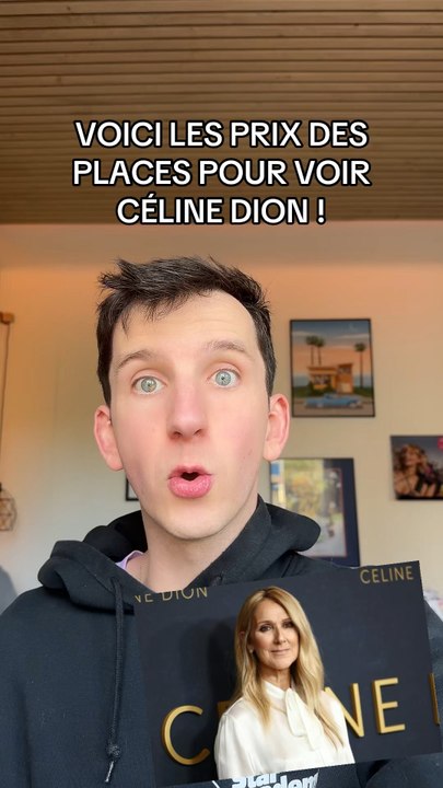 VOICI LES PRIX POUR CÉLINE DION !