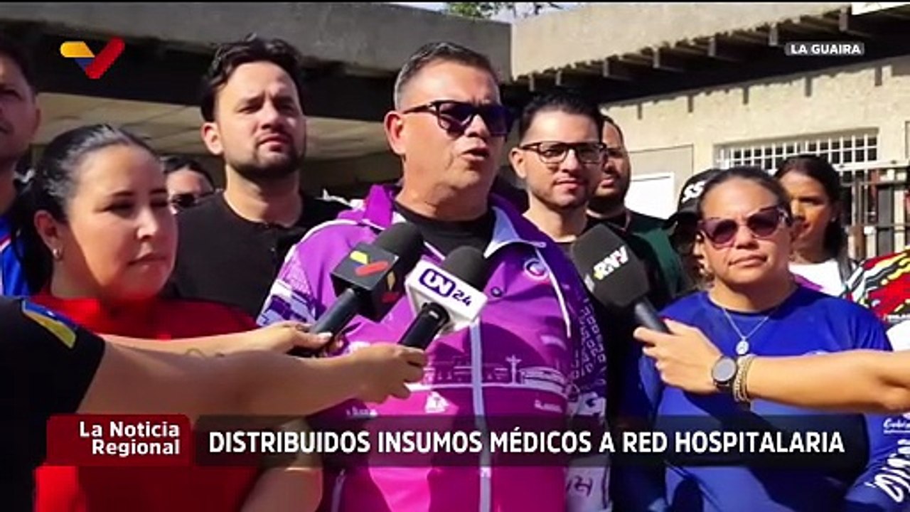 Dotan de 215 mil insumos médicos a la red hospitalaria y ambulatoria de La Guaira