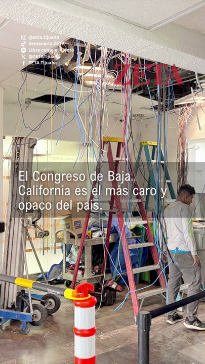 Baja California tiene el congreso más caro y opaco.
