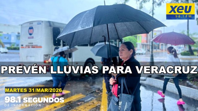 Prevén lluvias para Veracruz