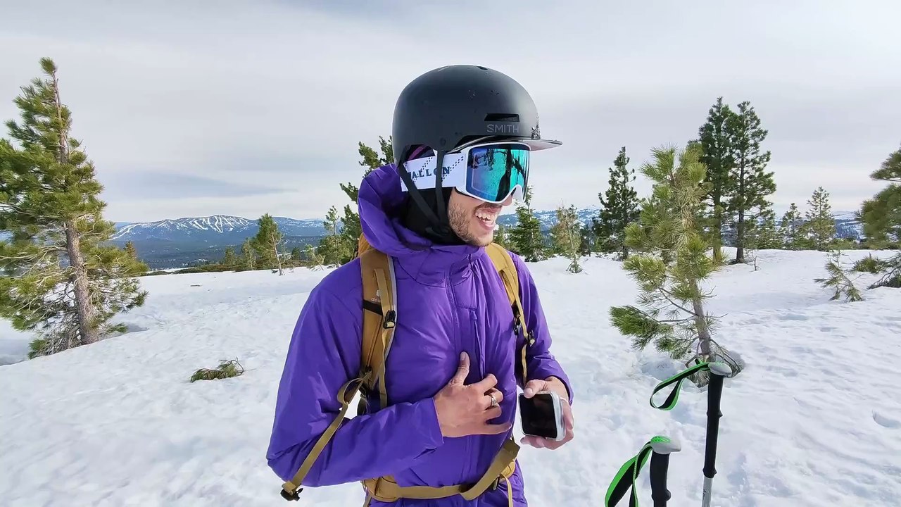 Backcountry Skiing with the HOVERAir X1 PROMAX