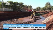 Serviços de limpeza e demarcação iniciam no Ecopark Oeste em Cascavel