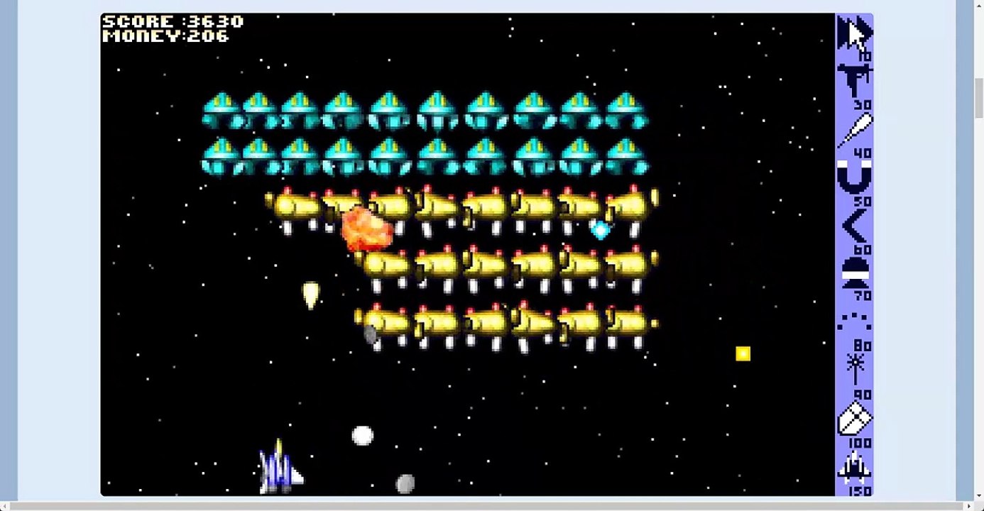 Cash Invaders (DOS) Longplay