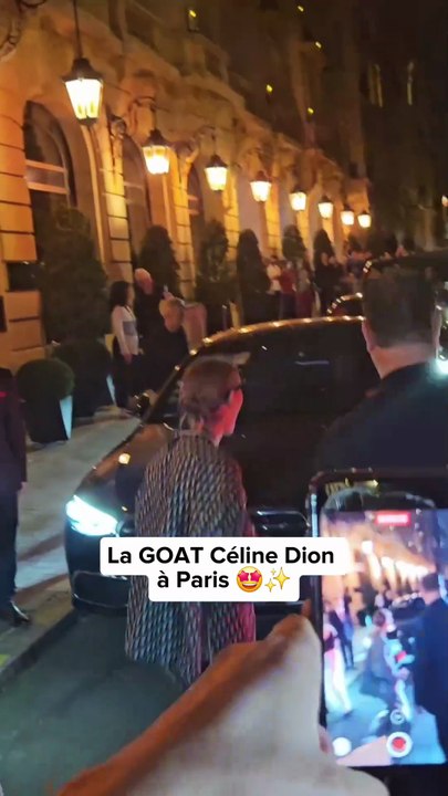 La GOAT Céline Dion à Paris 🤩✨