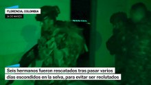 Colombia | Rescatan a seis hermanos en la selva que huían del reclutamiento forzado