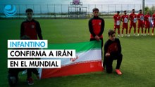 Infantino confirma que Irán jugará el Mundial de fútbol en suelo de Estados Unidos