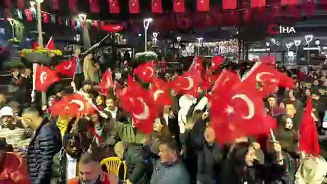 A Milli Futbol Takımı’nın, Dünya Kupası’na katılmaya hak kazanması Trabzon’da coşkuyla kutlandı | Ajansspor | IHA