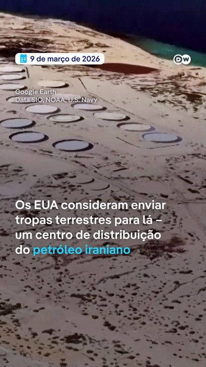 Os EUA vão tomar a ilha de Kharg, no Irã?