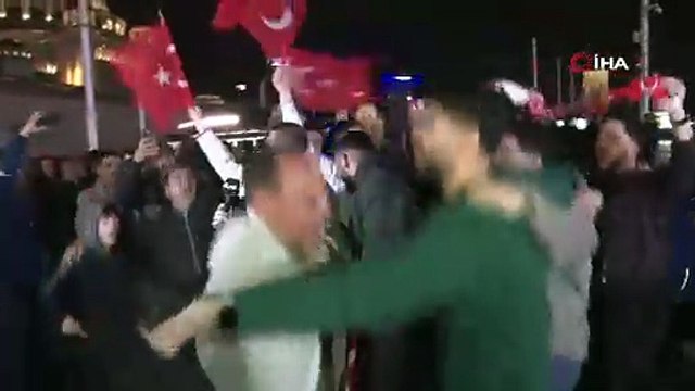 Taksim’de Dünya Kupası coşkusu | Ajansspor | IHA