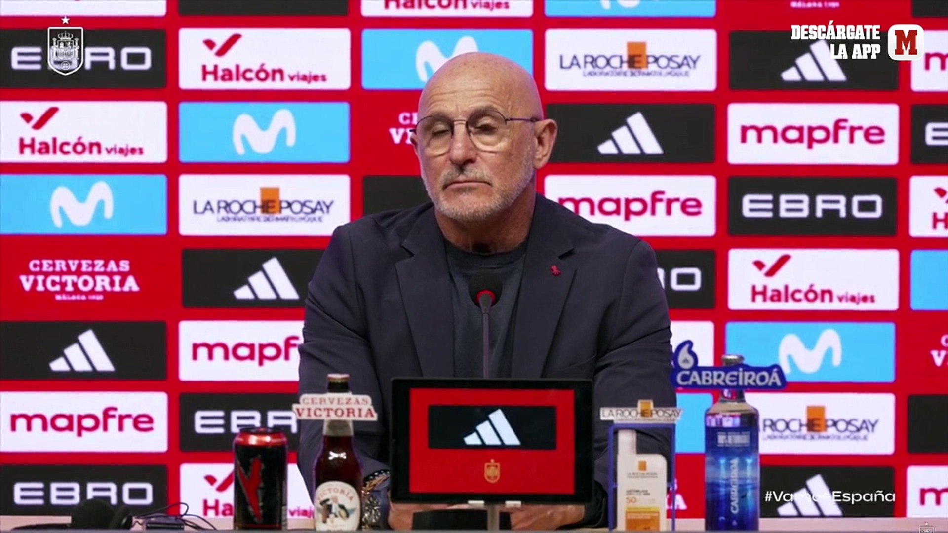 La pregunta de un periodista que hizo enfadar a Luis de la Fuente: "qué nivel Maribel"