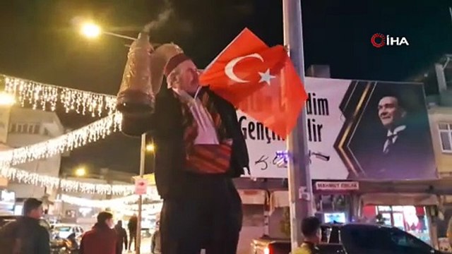 Sınırın sıfır noktasında Dünya Kupası coşkusu: Türk bayrakları dalgalandı | Ajansspor | IHA