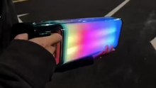 New Electric Water Gun for Kids Cool RGB Lights Dynamic Sound