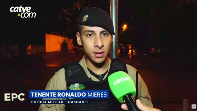 PM detalha situação em que mulher foi atingida por disparo de arma de fogo em Cascavel