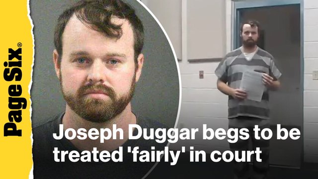 Joseph Duggar begs to be treated 'fairly' in court as judge sets harsh conditions for child molestation arrest