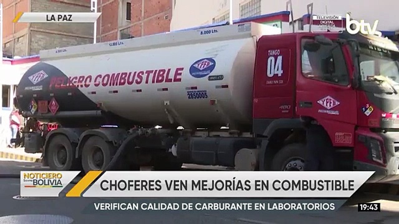 Choferes reportan mejoras en la calidad del combustible tras pruebas de laboratorio