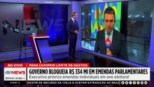 Governo federal bloqueia R$ 334 milhões em emendas para cumprir meta fiscal
