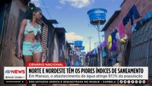 Norte e Nordeste concentram 14 das 20 piores cidades em saneamento