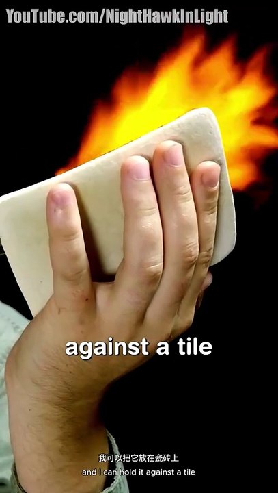 Homemade fireproof tiles