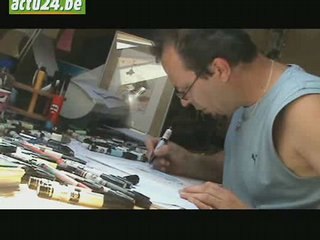 Sondron dessine Yves Saint Laurent