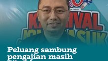 Peluang sambung pengajian masih dibuka