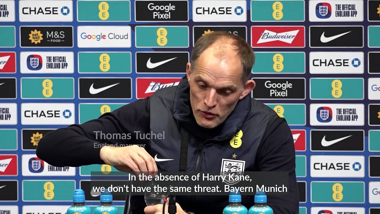 Thomas Tuchel insists England’s lack of threat without Harry Kane is ‘normal’
