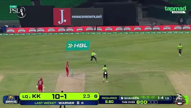 Karachi Kings Fall Of Wickets _ Karachi Kings Vs Lahore Qalandars _ HBL PSL 11 _ PSL26
