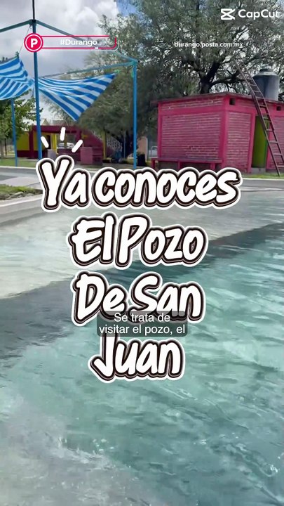 🏞️ Descubre este balneario con aguas termales a solo hora y media de la capital de Durango 🤩💧
